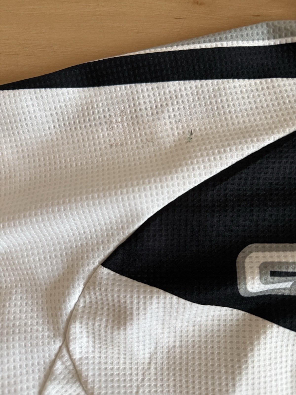 CASTELLI MEN’S CYCLING BIKING JERSEY BLACK WHITE LIGHTWEIGHT BREATHABLE LARGE