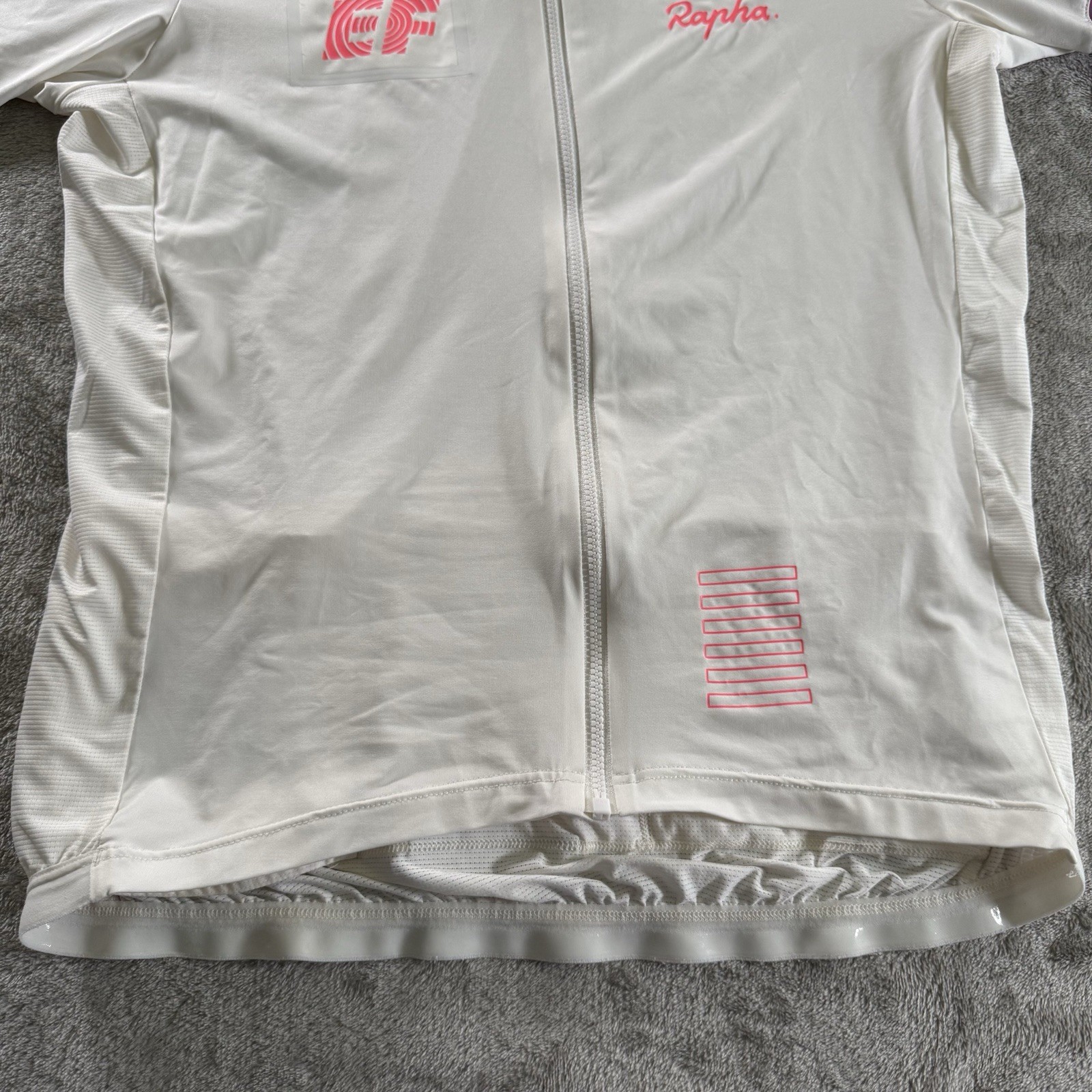 Rapha Size L Limited Men’s EF Education Pro Team Training Jersey Large White