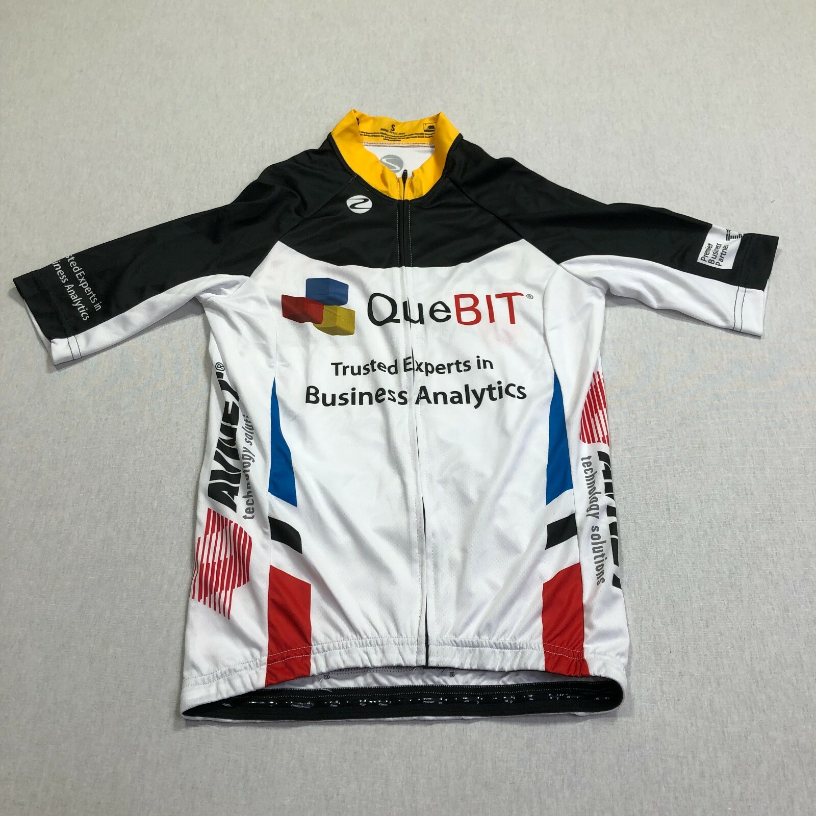 PFSSC 2005 Mens Small 100% Polyester Full Zip Cycling Jersey California Made. B3