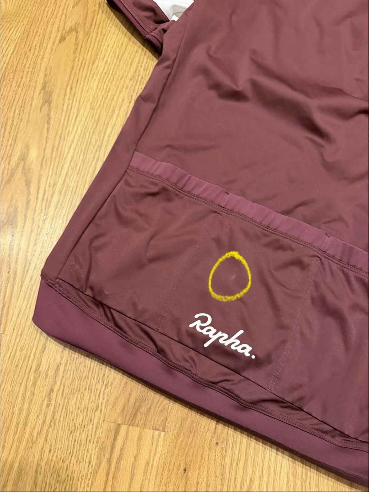 Rapha Core Jersey Mens Size XL Full Zip Cycling Short Sleeve Cycling Top Stretch