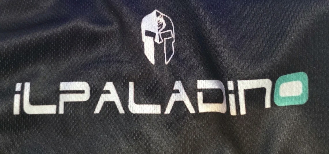 Ilpaladino FULL ZIP CYCLING JERSEY Black & Tan MEN’S LG