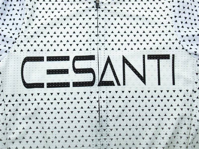 CESANTI Men Cycling Jersey Short Sleeve Non-slip Band Pro Bicycle Clothing