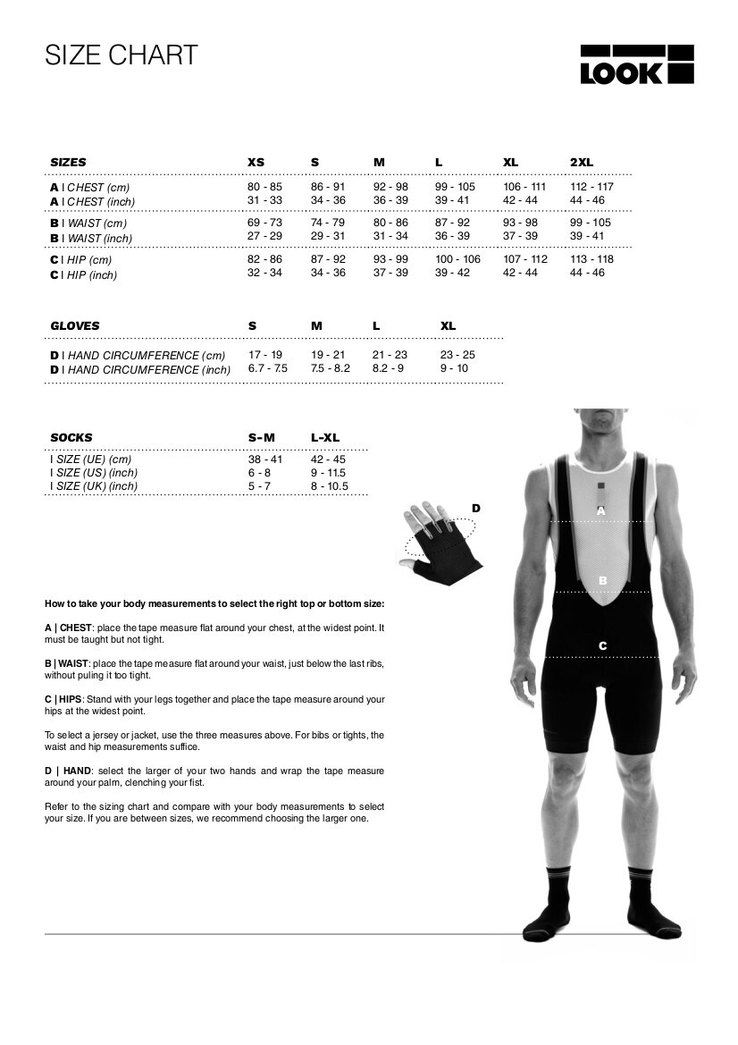 Look Iconic Limited Edition Breathability 50+UV Cycling Jersey (Size XS-XXL)
