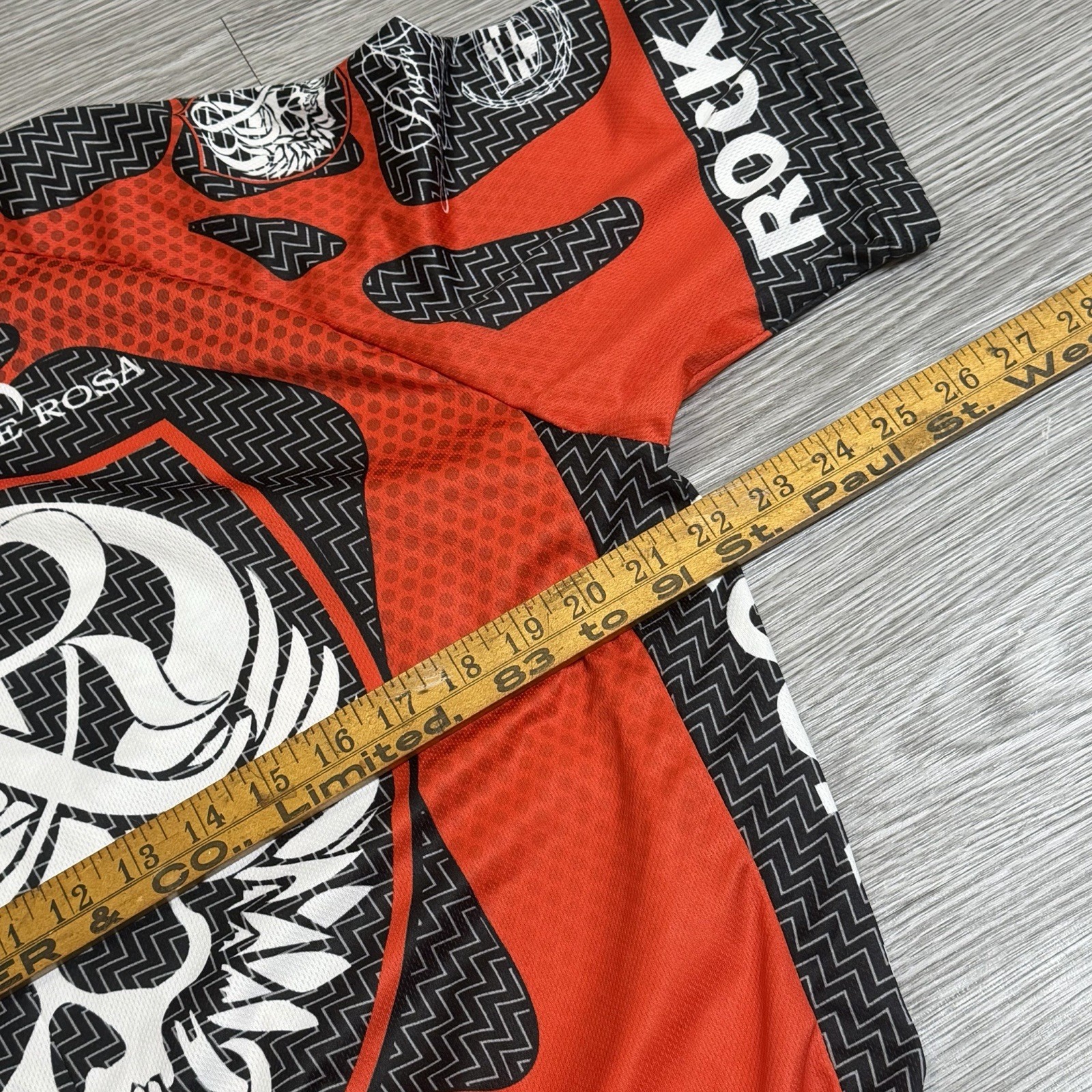 Rock & Republic Racing Cadillac Cycling Jersey Half Zip Size XXXL