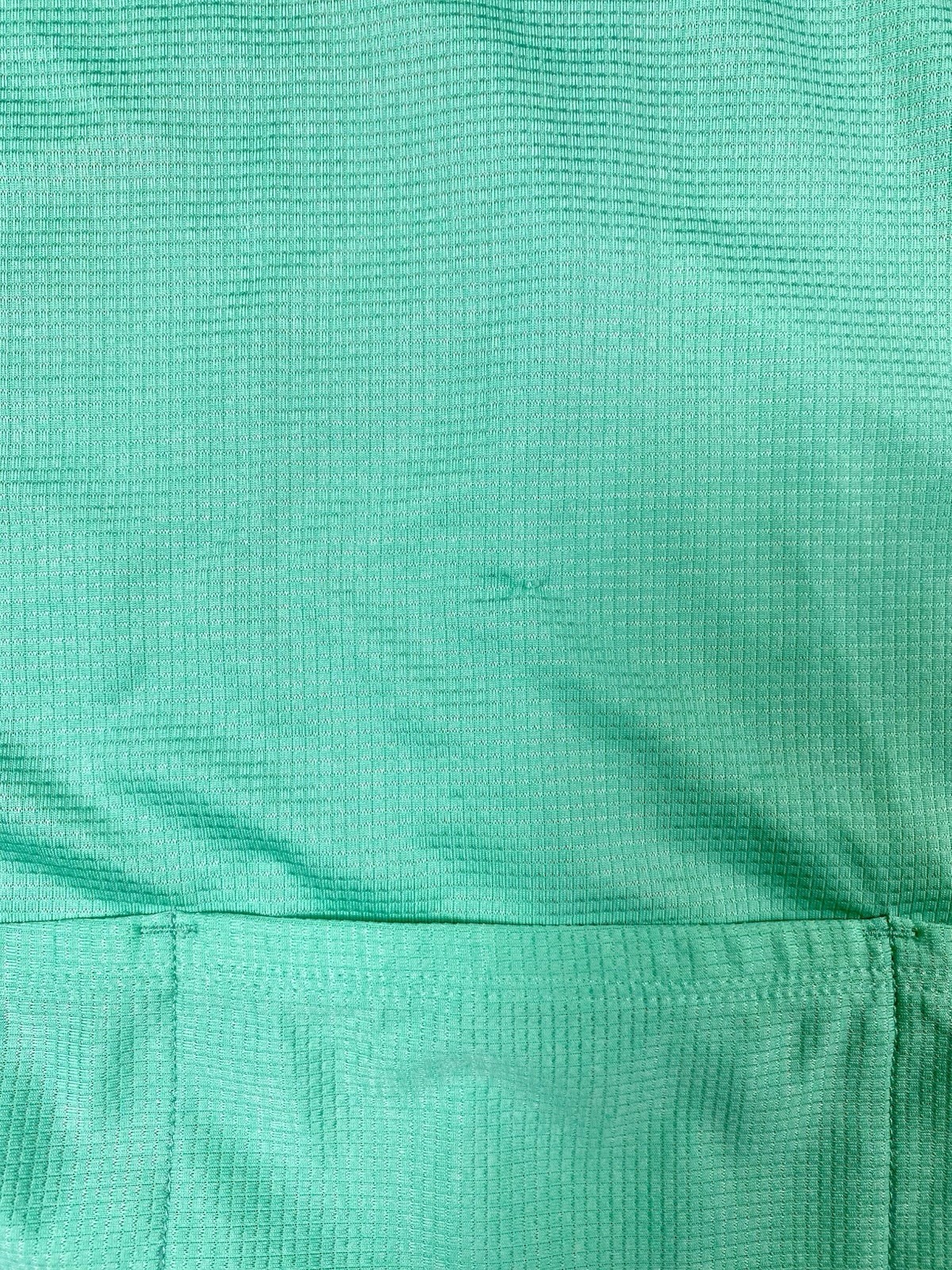 Bontrager Circuit Men’s Cycling Jersey L Fitted Full Zip Pockets Mint Green