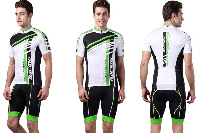 Pro Cycling Jersey & Bib Shorts Indoor Outdoor Cycle Uniforms Cyclist Outfits