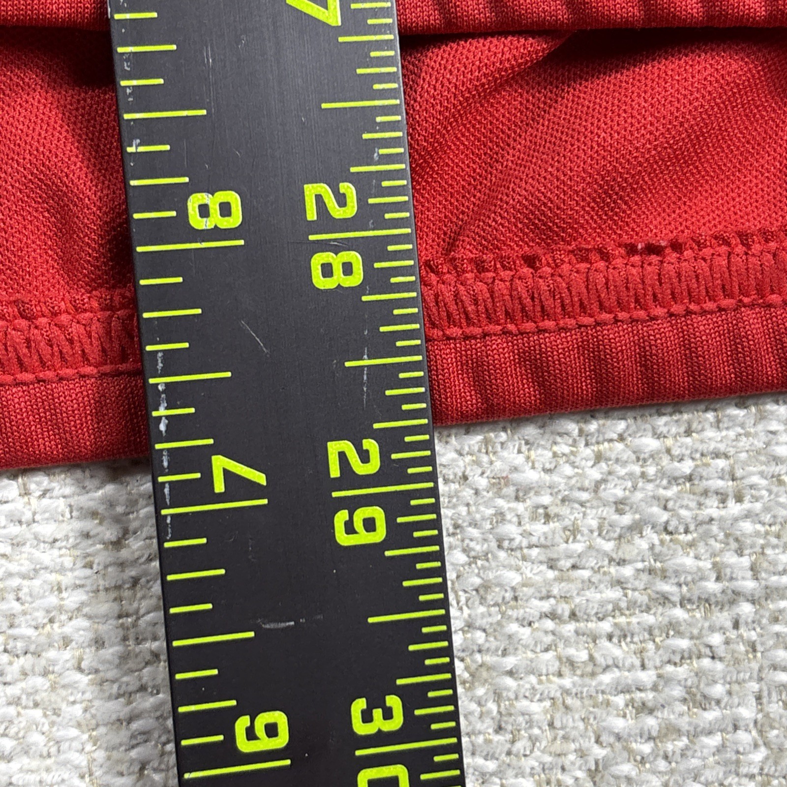 Hind Cycling Shirt Men XL Red Black Stretch 3/4 Front Zip Hydrator Wick Pockets