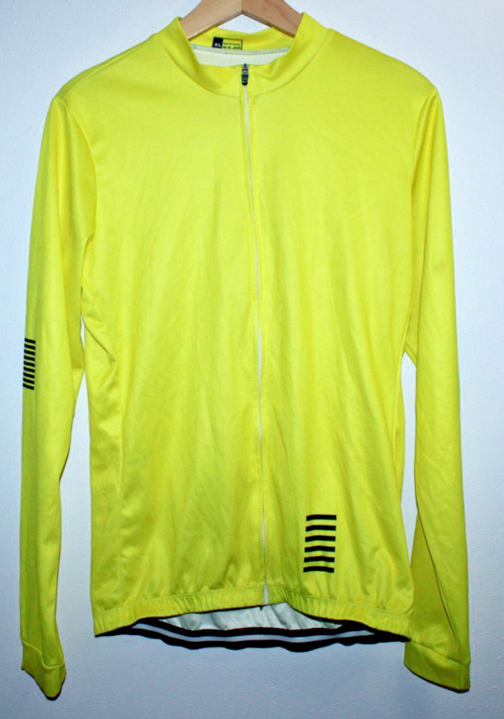 Long Sleeve Cycling Jersey X-Large Rear Pockets 40″ Chest 25/28″ T2B Coldgrear ~
