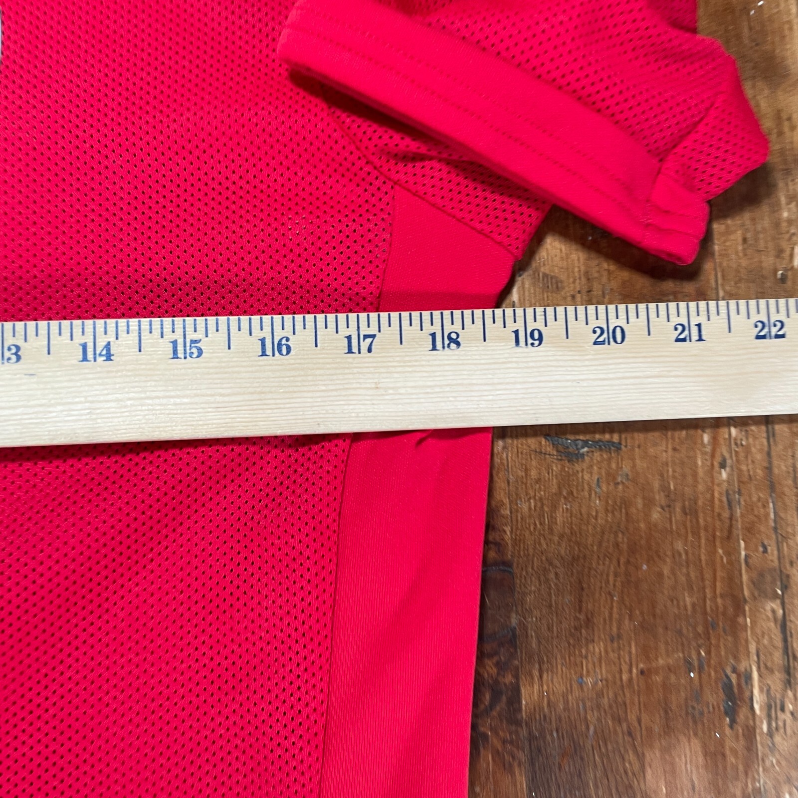 Pearl Izumi Cycling Jersey Mens Medium Red 3/4 Zip Pockets Short Sleeve Mesh