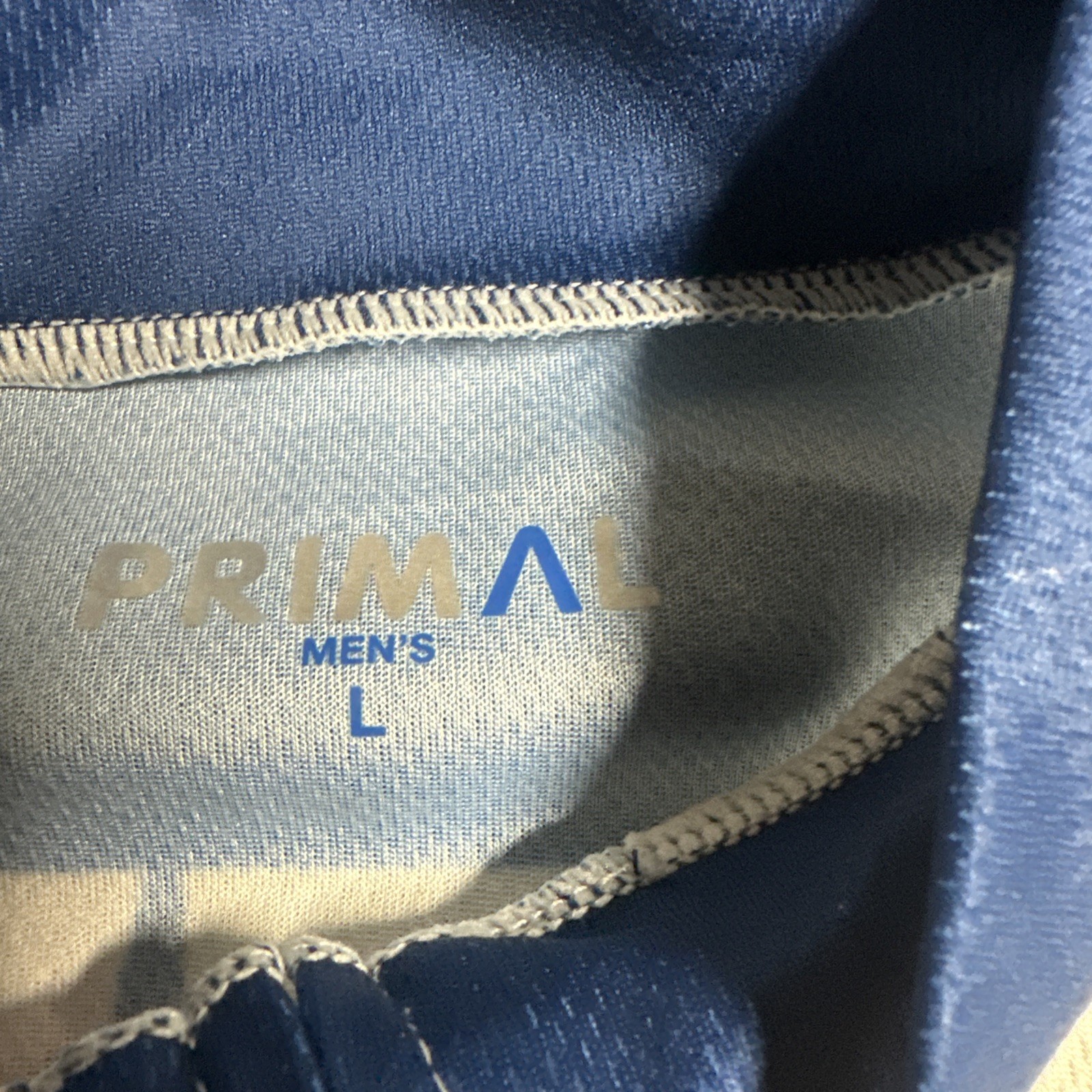 Primal Cycling Jersey Men’s Large L Sport Cut Full Zip Back Pocket Subsea 7