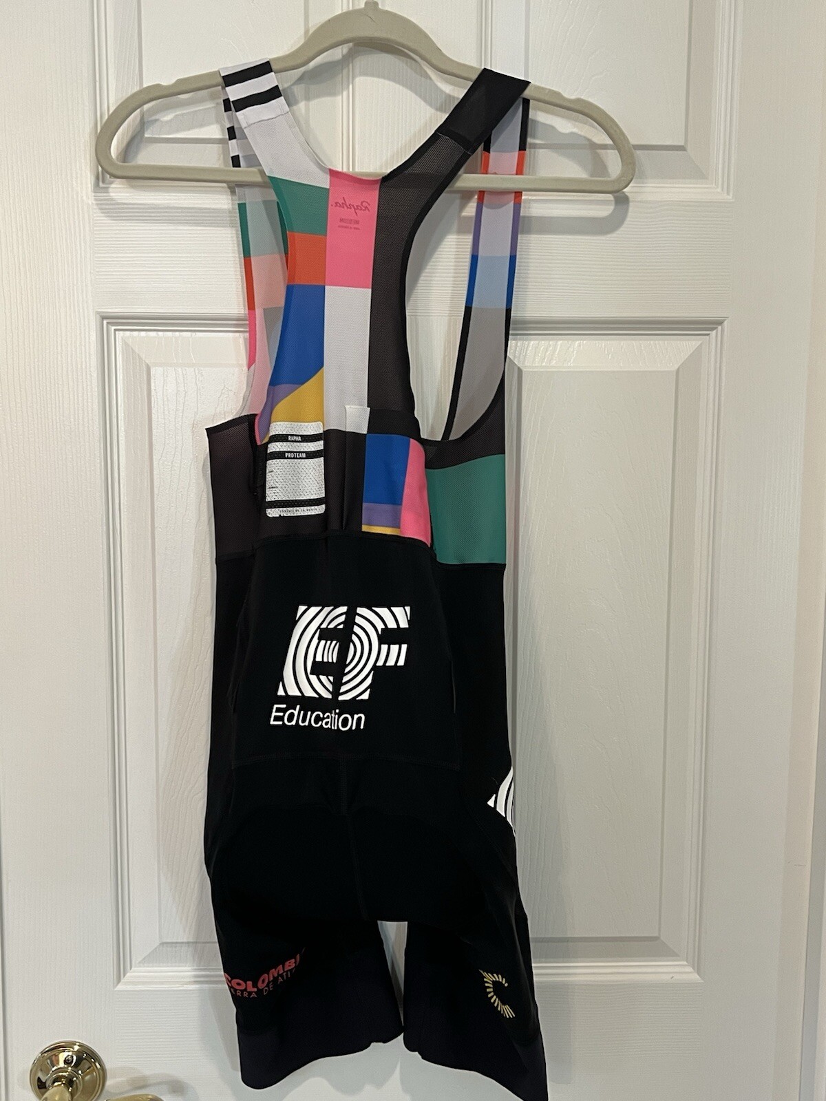 Womens Pinnacle Bib Shorts | Rapha | EF Education First Tibco | Pro Team Cycling