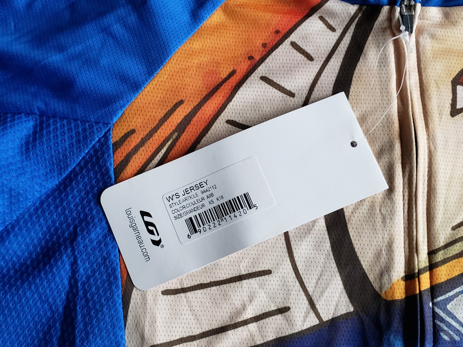 NEW Louis Garneau Giro Bella Women Bike Cycling Jersey – XS – Short Sleeve Shirt