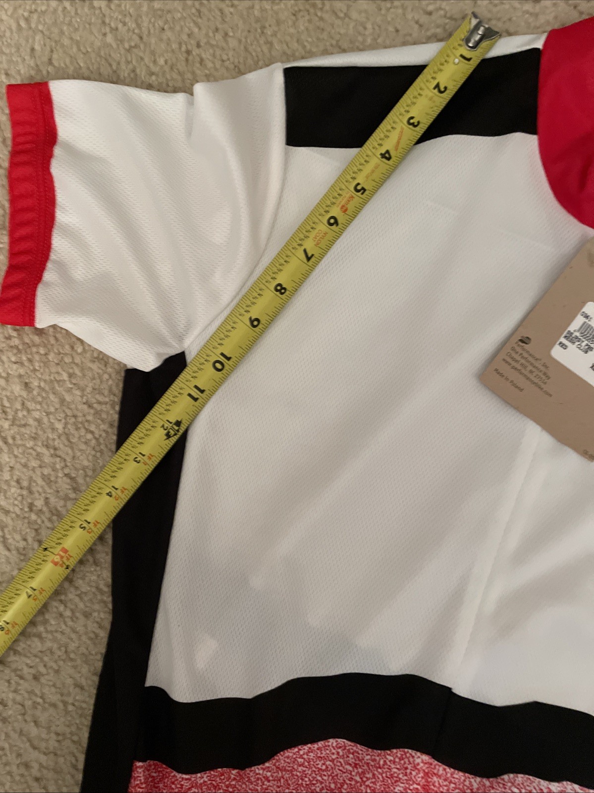 Performance Century Series 3/4 Zip Club Jersey With Pockets Size Adult XLarge