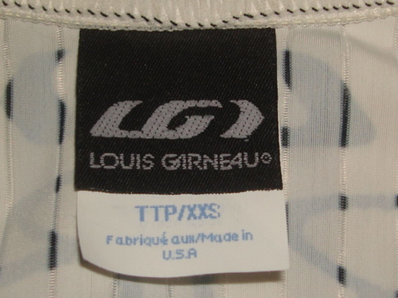 LOUIS GARNEAU WOMEN’S YELLOW/WHITE/BLACK SLEEVELESS JERSEY SIZE XXS