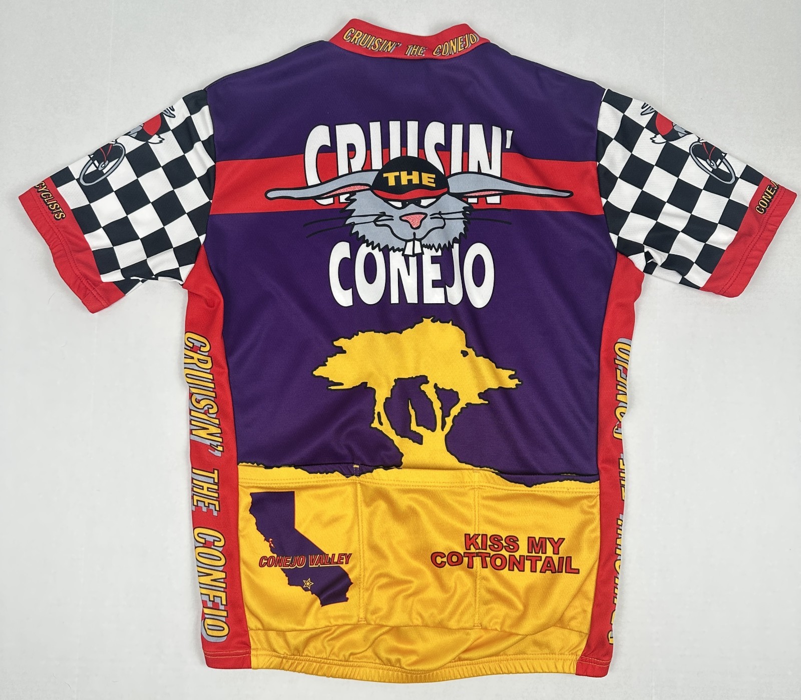 LOUIS GARNEAU Cycling Jersey Half Zip Short Sleeve Size XL Made in USA