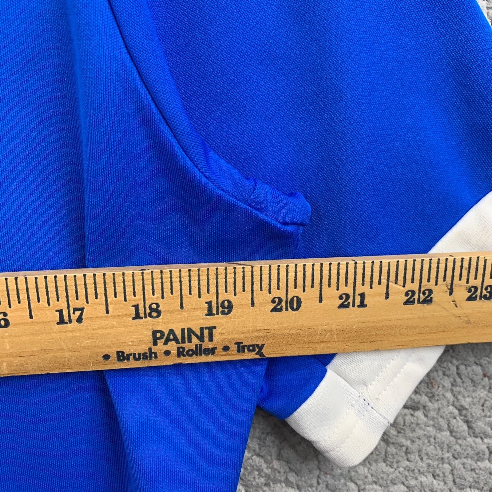 VTG 90s Pearl Izumi Cycling Jersey Men’s XL Blue White Shoulder Logo 1/4 Zip USA