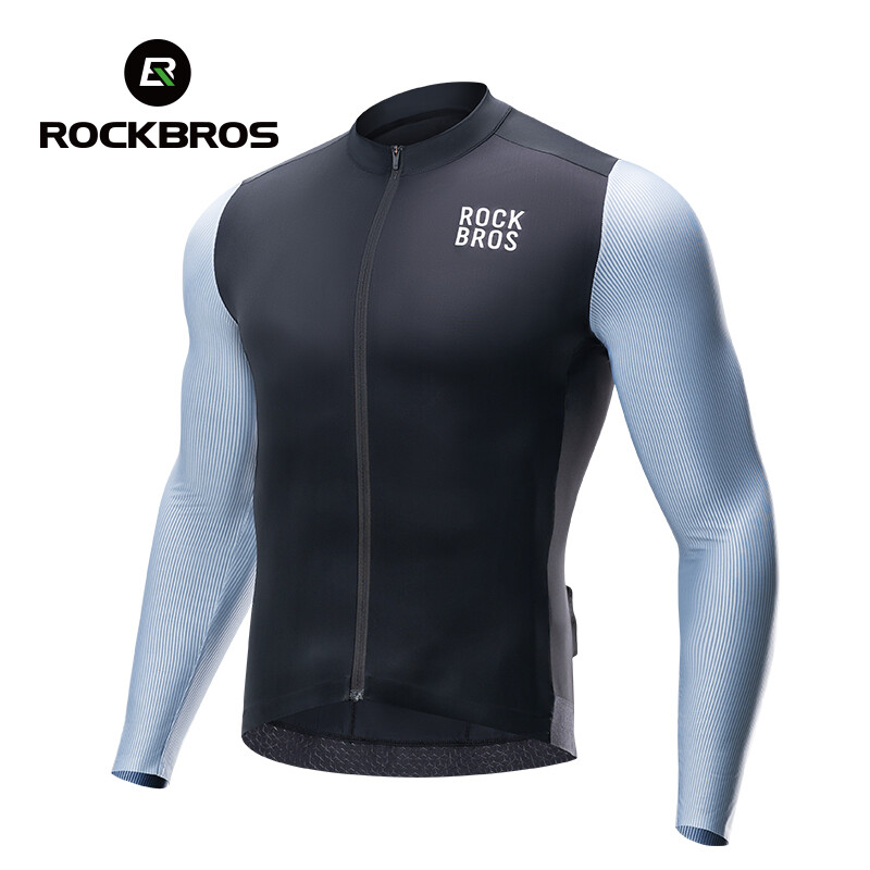 ROCKBROS Cycling Jersey Summer MTB Road Breathable Comfort Racing Bicycle Shirt