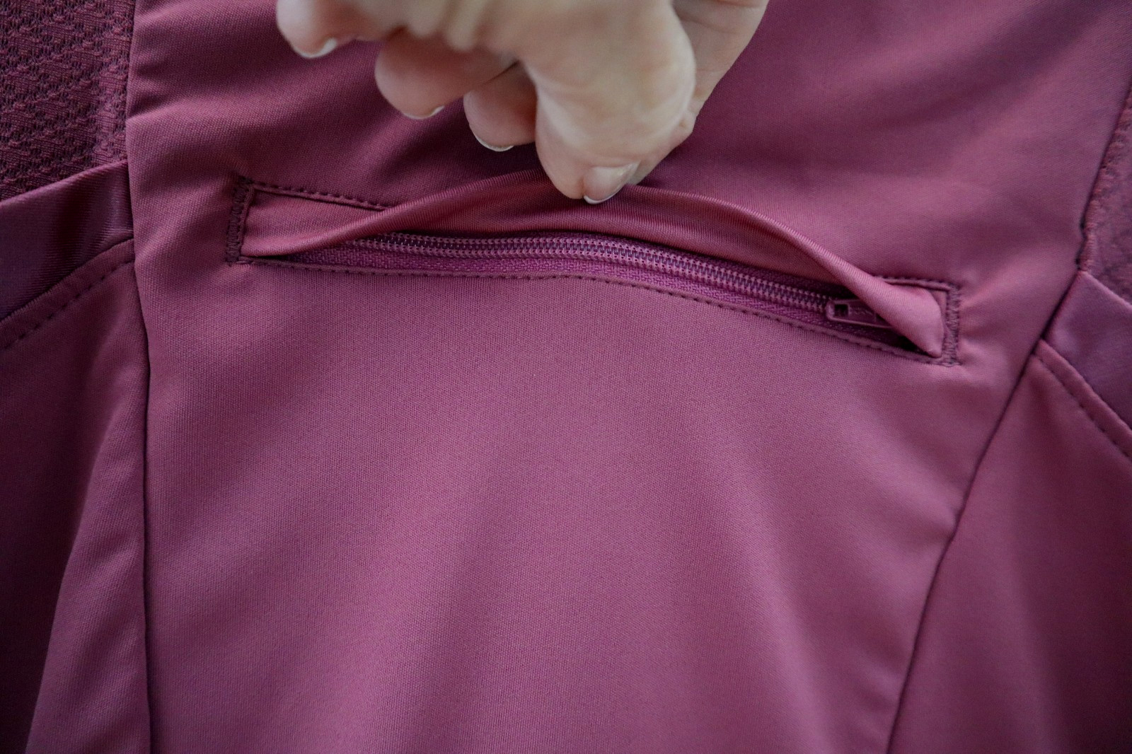 Louis Garneau 0820982-209 Women’s Sz XL Magenta Zircon 3 Full Zip Jersey $85
