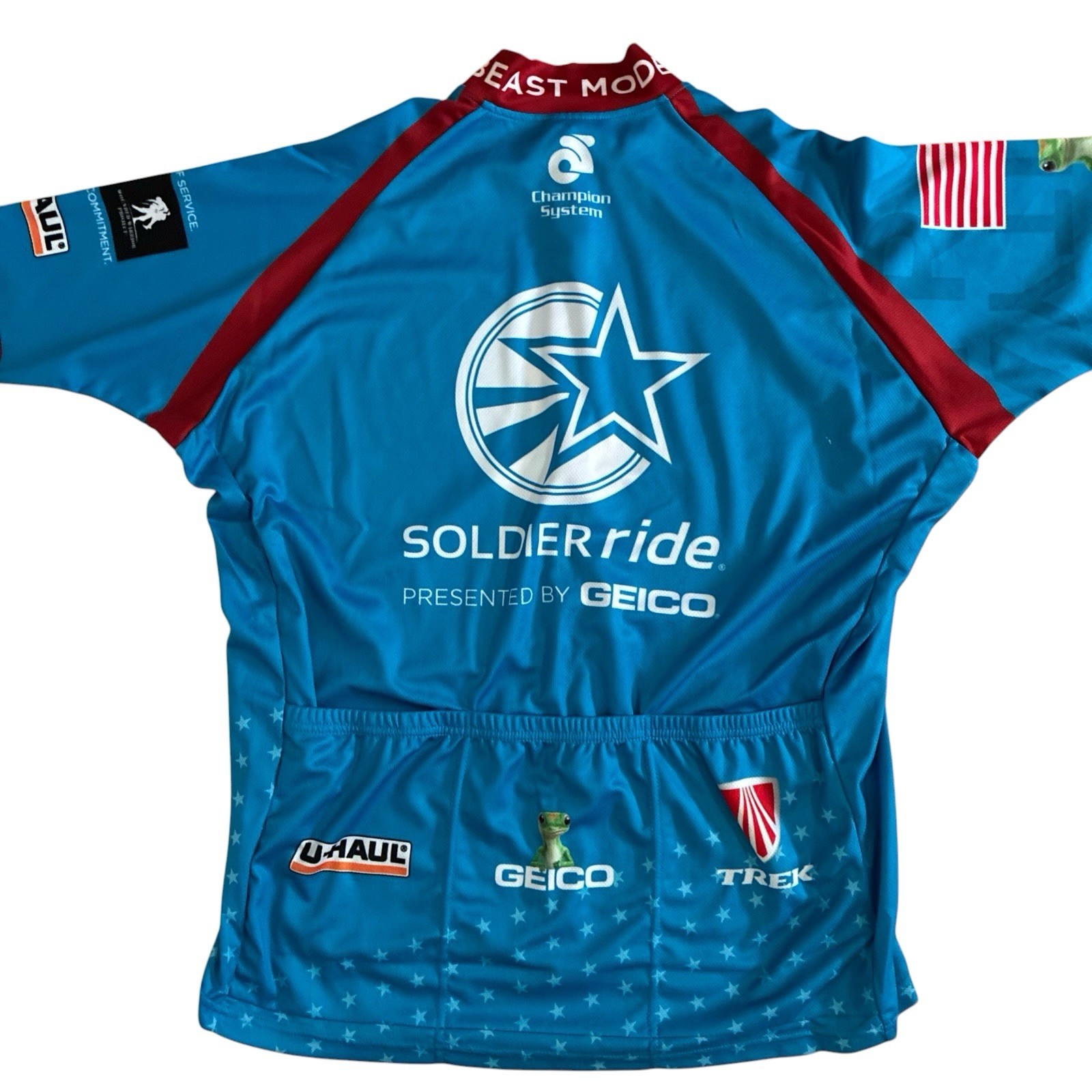 Champion System Women’s Size 3XL Wounded Warrior Project Zip Cycling Jersey New