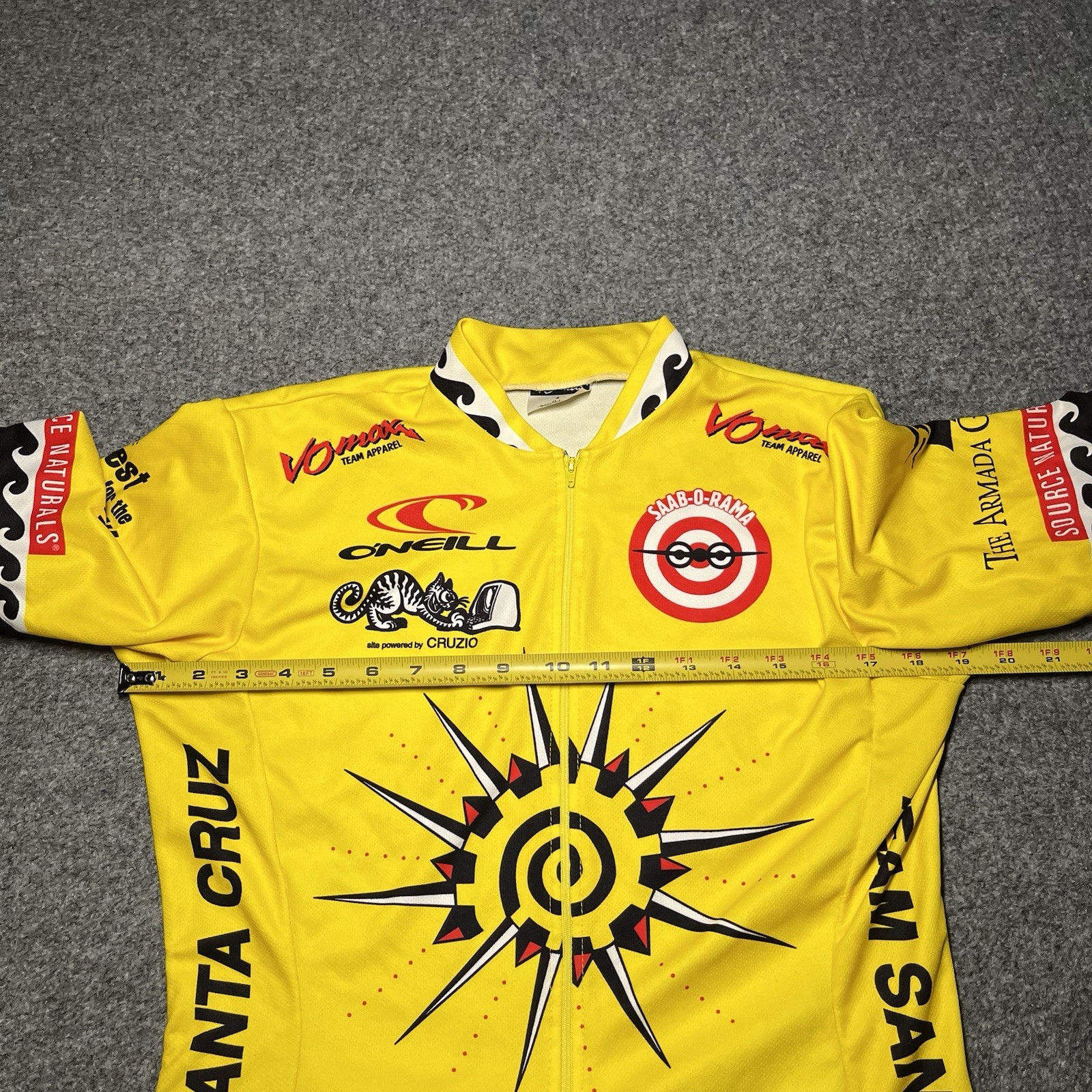 Vintage 90s Vomax Cycling Jersey Womens Large 4 Team Santa Cruz O’Neill USA