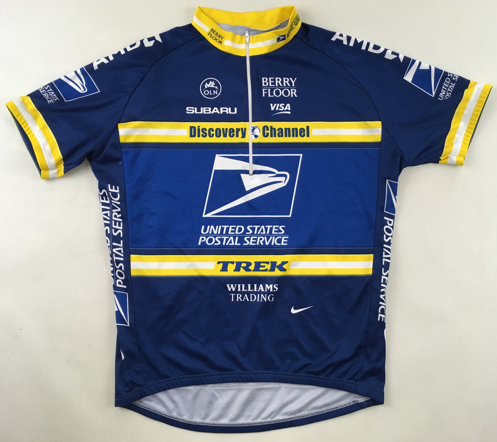US Postal Discovery Channel Cycling Team 2004 cycling jersey Nike Armstrong XL