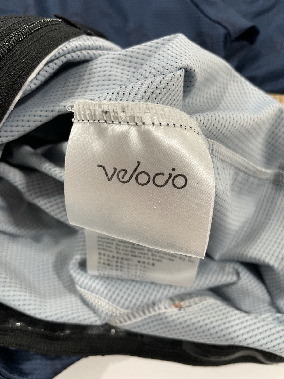 Velocio Men’s Small MEN’S ULTRALIGHT Cycling JERSEY Blue Full Zip Made In Italy