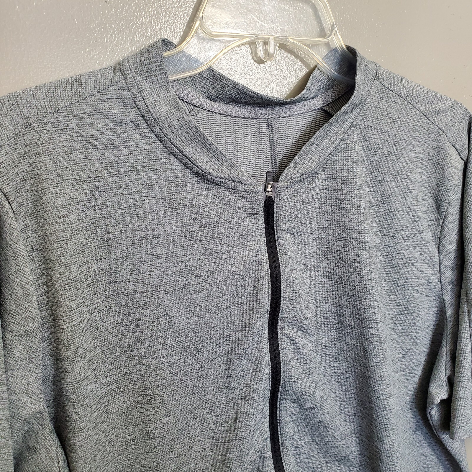 Rei Co-Op Cycling Jersey Junction Womens Size XL Gray Knit Junction Full Zip