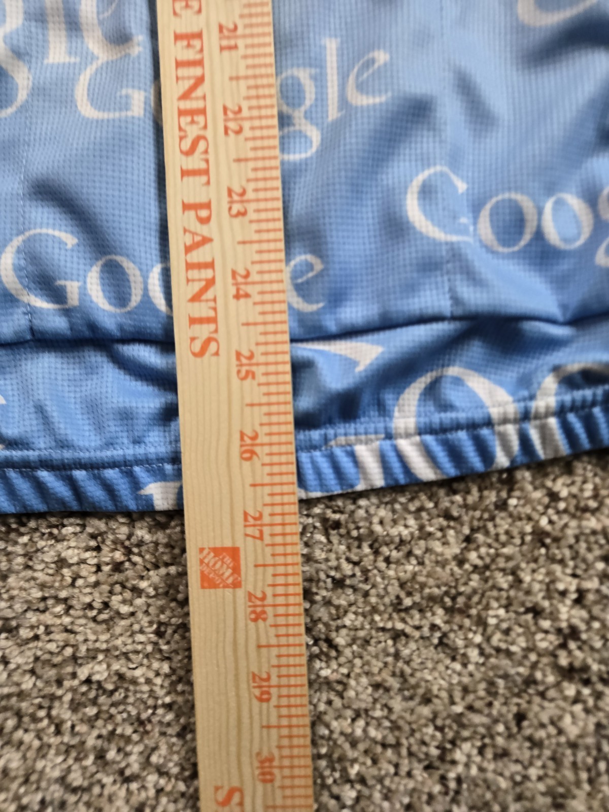 Google Cycling Jersey Large Mens Full Zip Short Sleeve Pockets Hincapie Y2K