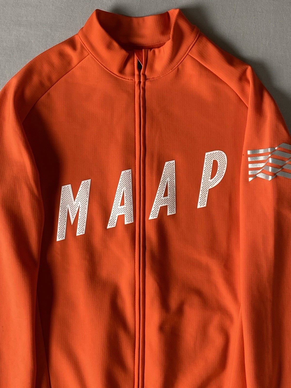 MAAP Encore Pro LS Jersey-DWR Coat Thermal Long Sleeve-Men S-Lava-Made in Italy