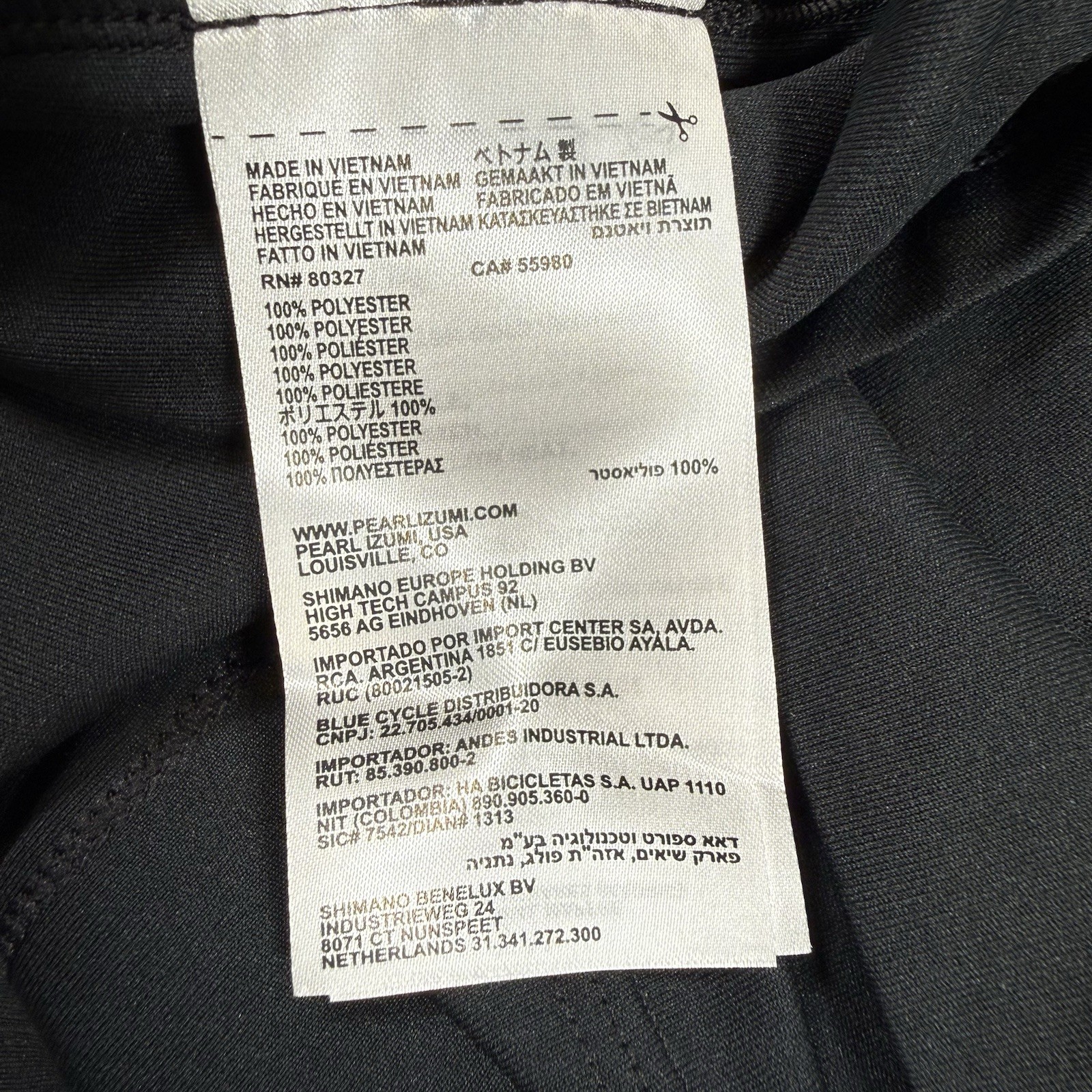 Pearl Izumi Womens Select Pursuit SS Cycling Jersey Sz L Black Reflective NEW