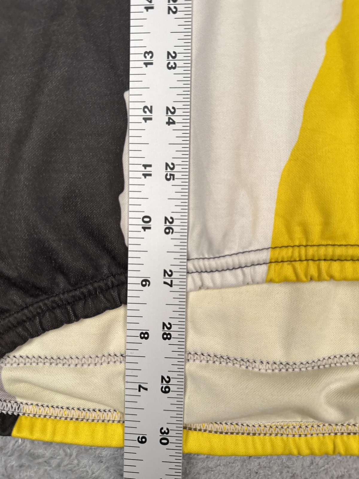 VINTAGE Aussie Cycling Jersey Men Medium Red Yellow Graphic 1/4 Zip Pockets Bike