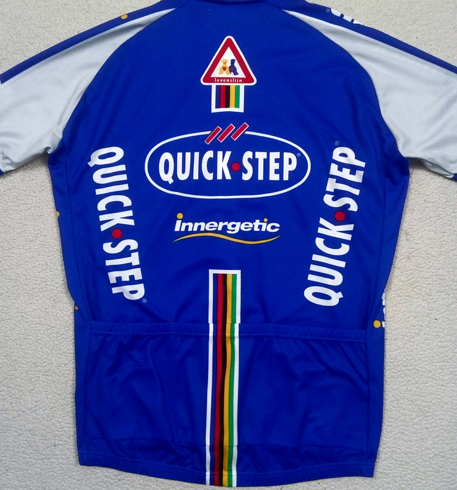 DEADSTOCK 2006 Quick Step Tom Boonen Special Ed. Jersey Signature Print Size XXL
