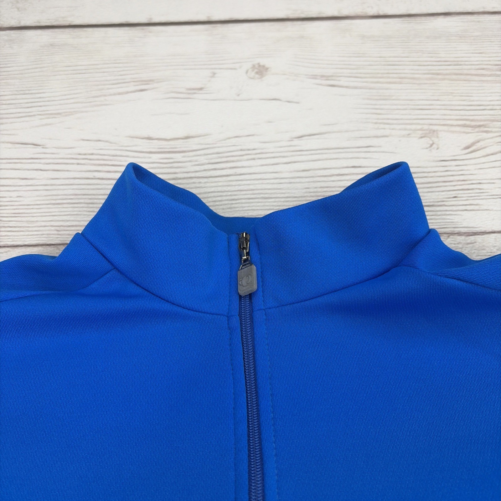 Pearl Izumi Jersey Men’s M Blue Cycling Long Sleeve 1/4 Zip Bike Technical Wear