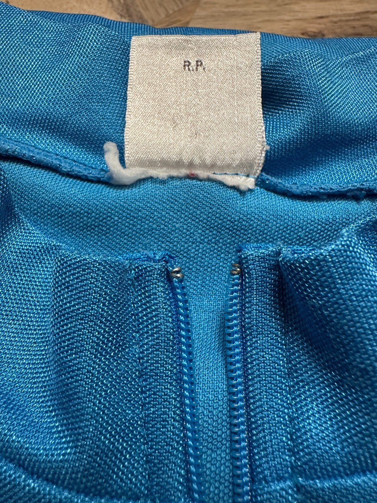 Vintage Nike Cycling Jersey Grey Tag Blue Spell Out Mesh 1/4 Zip XL 90s