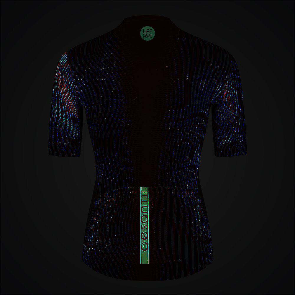 CESANTI Women Cycling Jersey Summer Non-slip Band Pro noctilucence Bike Clothing