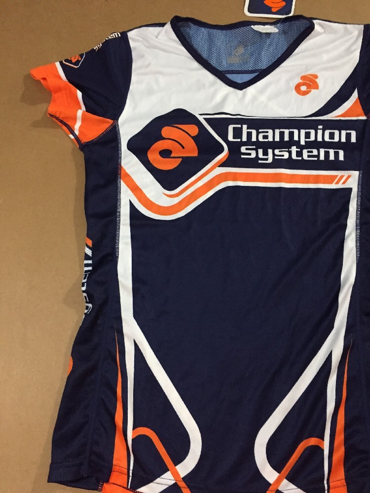 Champion System Women’s Short Sleeve Cycling Trail Jersey Size Small S (4850-103