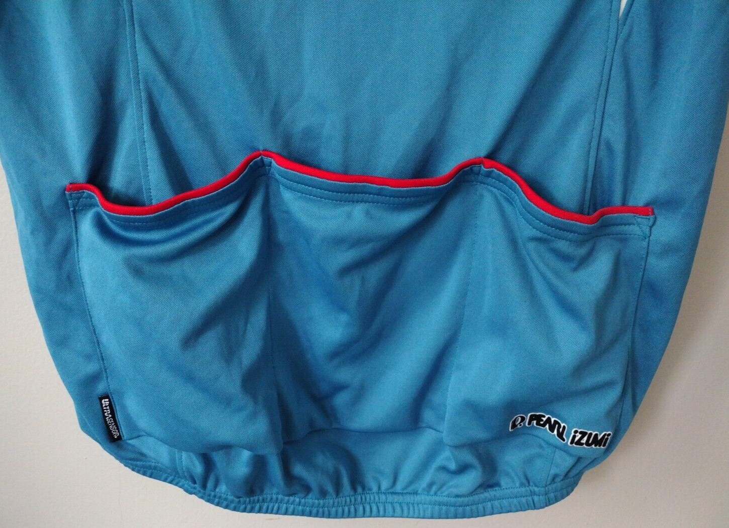 PEARL IZUMI ULTRA SENSOR MENS CYCLING 3/4 ZIP SHIRT TRIPLE REAR POCKETS SZ. MED