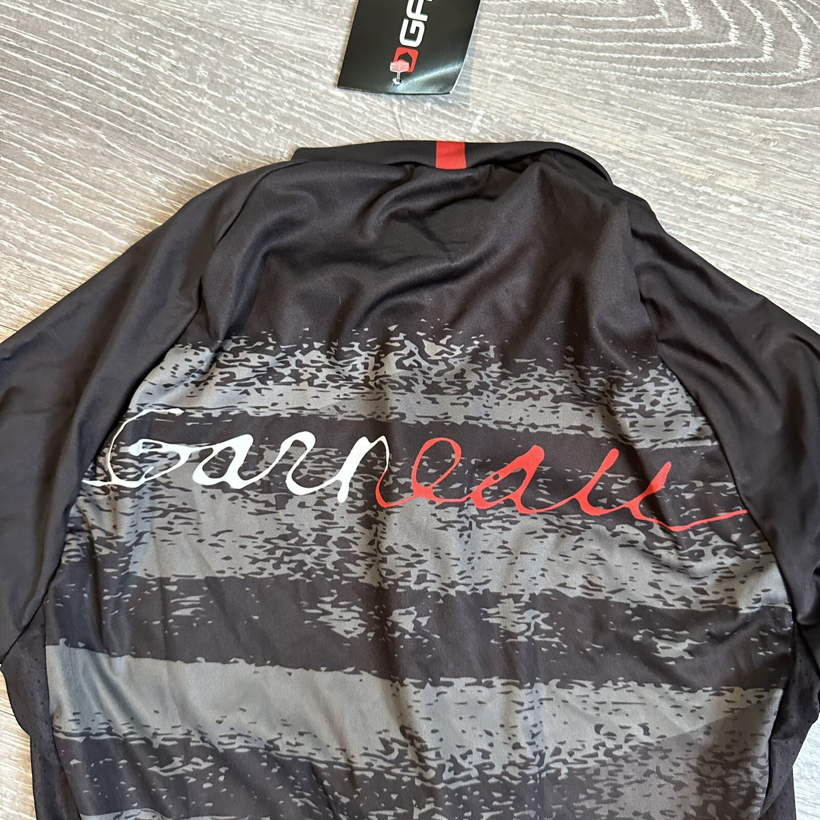 NWT Men’s XS LOUIS GARNEAU Pacer Jersey Cycling S/S Full Zip Black Extra Small
