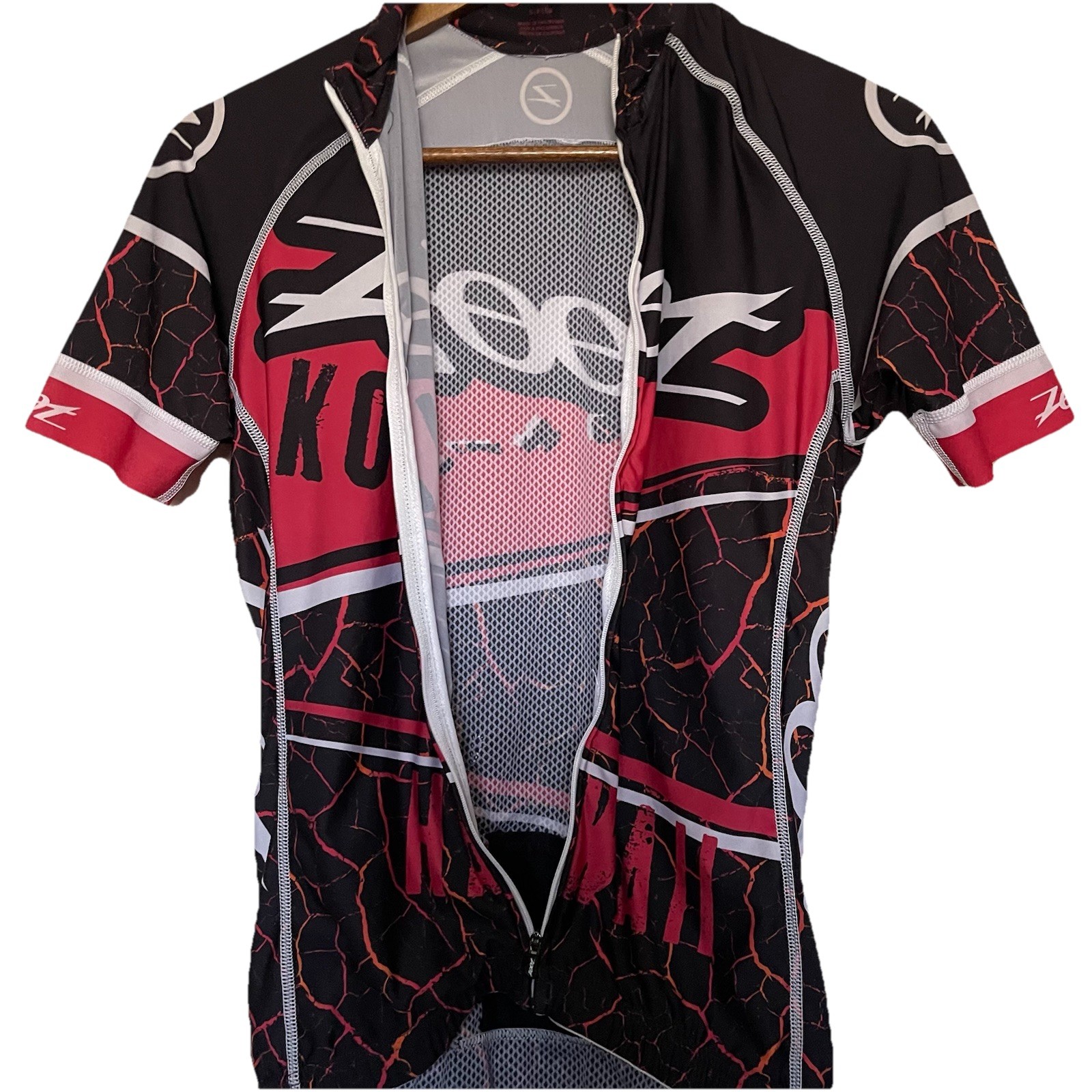 Zoot Cycling Jersey Mens Small Multicolor Stretch Swim Biking Running Cycling