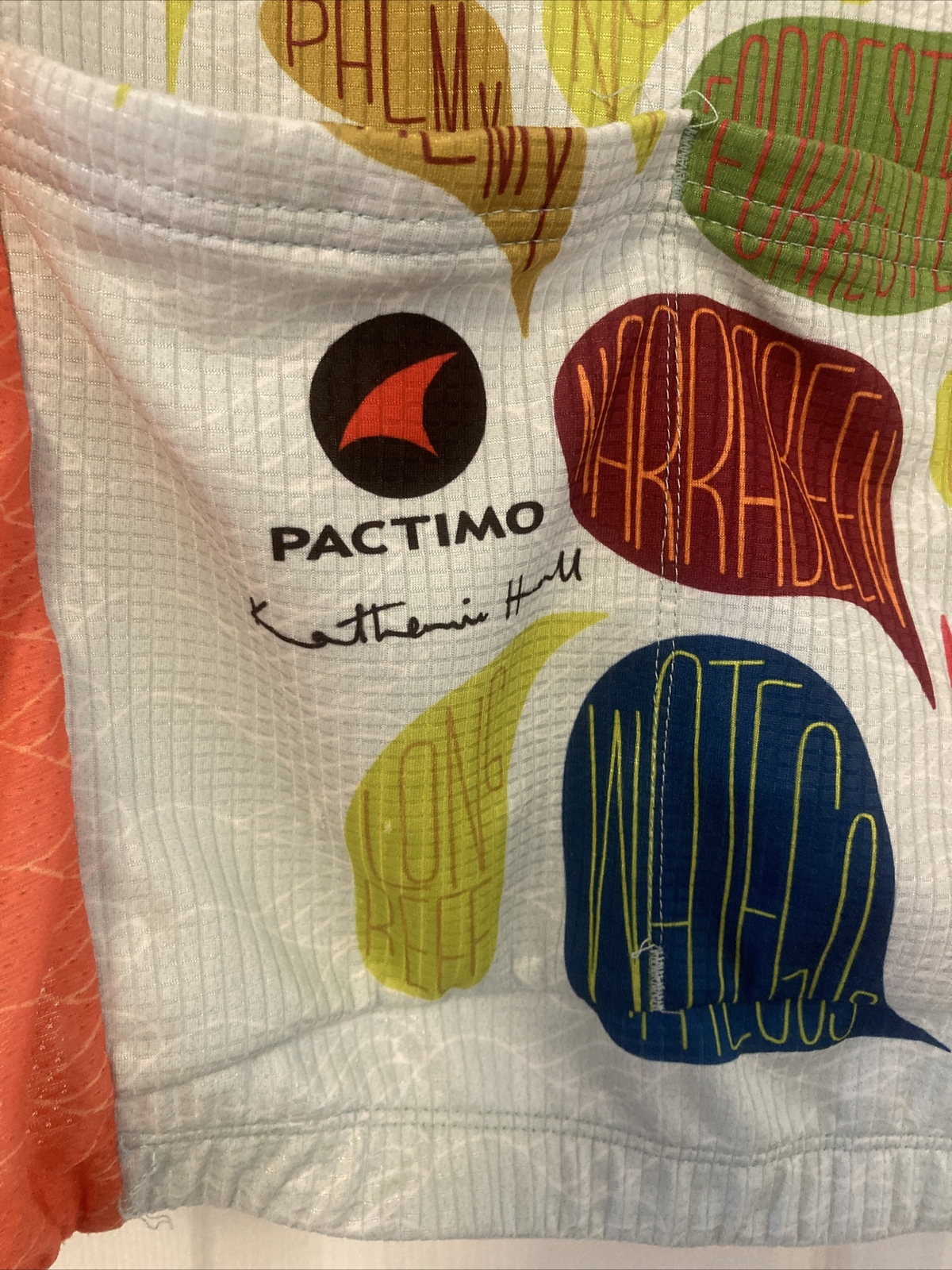 Pactimo Katherine Hall Signature Bike Cycling Jersey XL MSRP $120