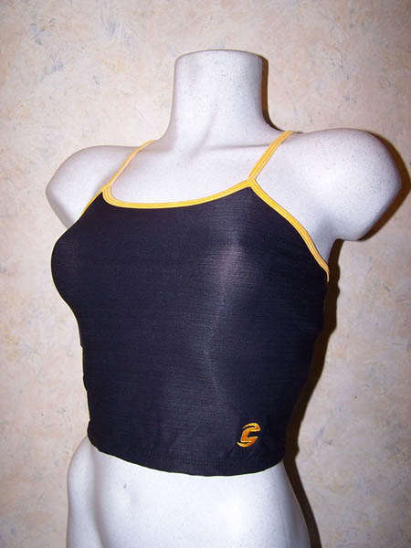CLOSEOUT new Cannondale cycling running tank top Womens built in sports bra