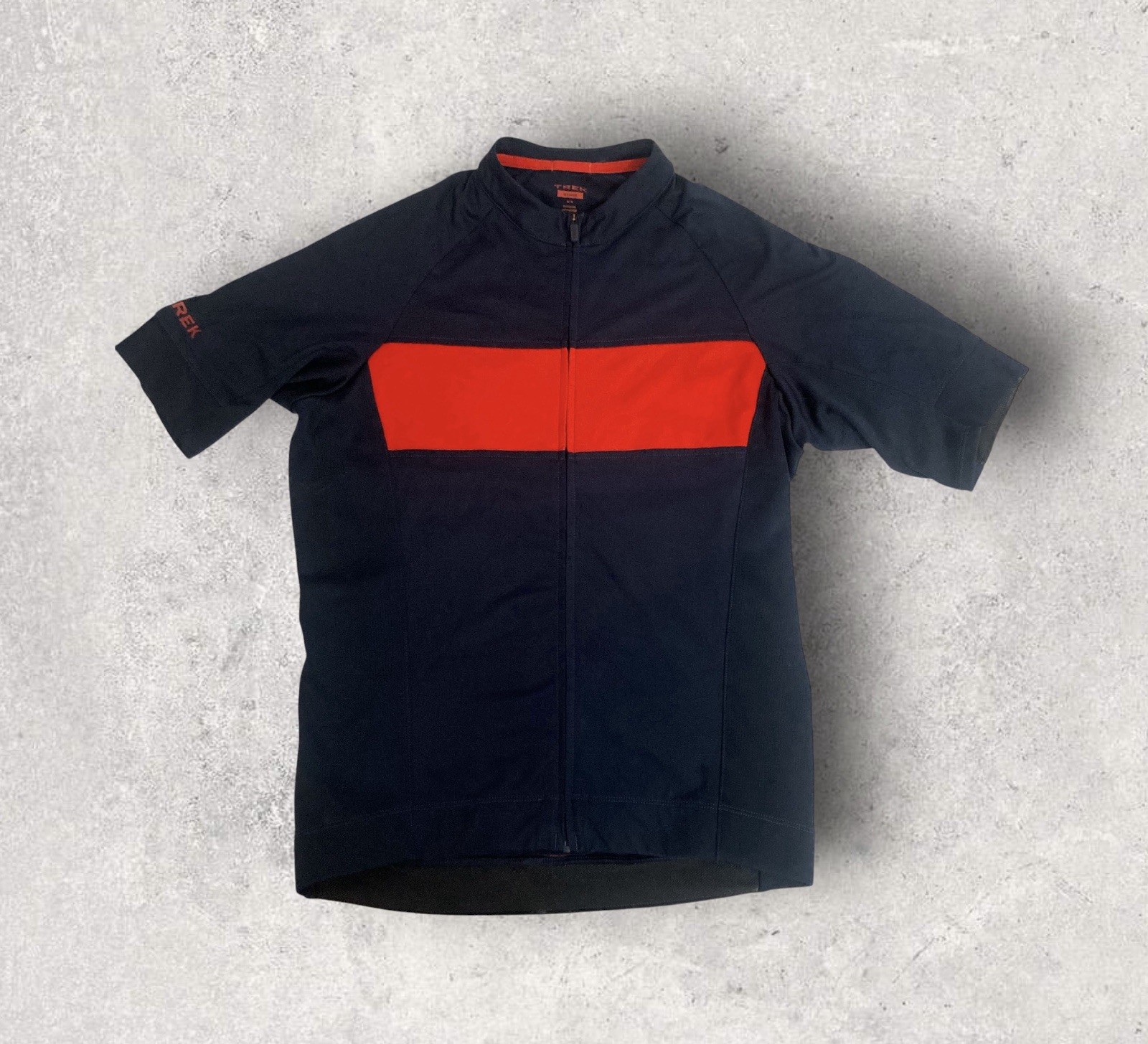 Men’s Trek Cycling Jersey Navy / Red Sz. M
