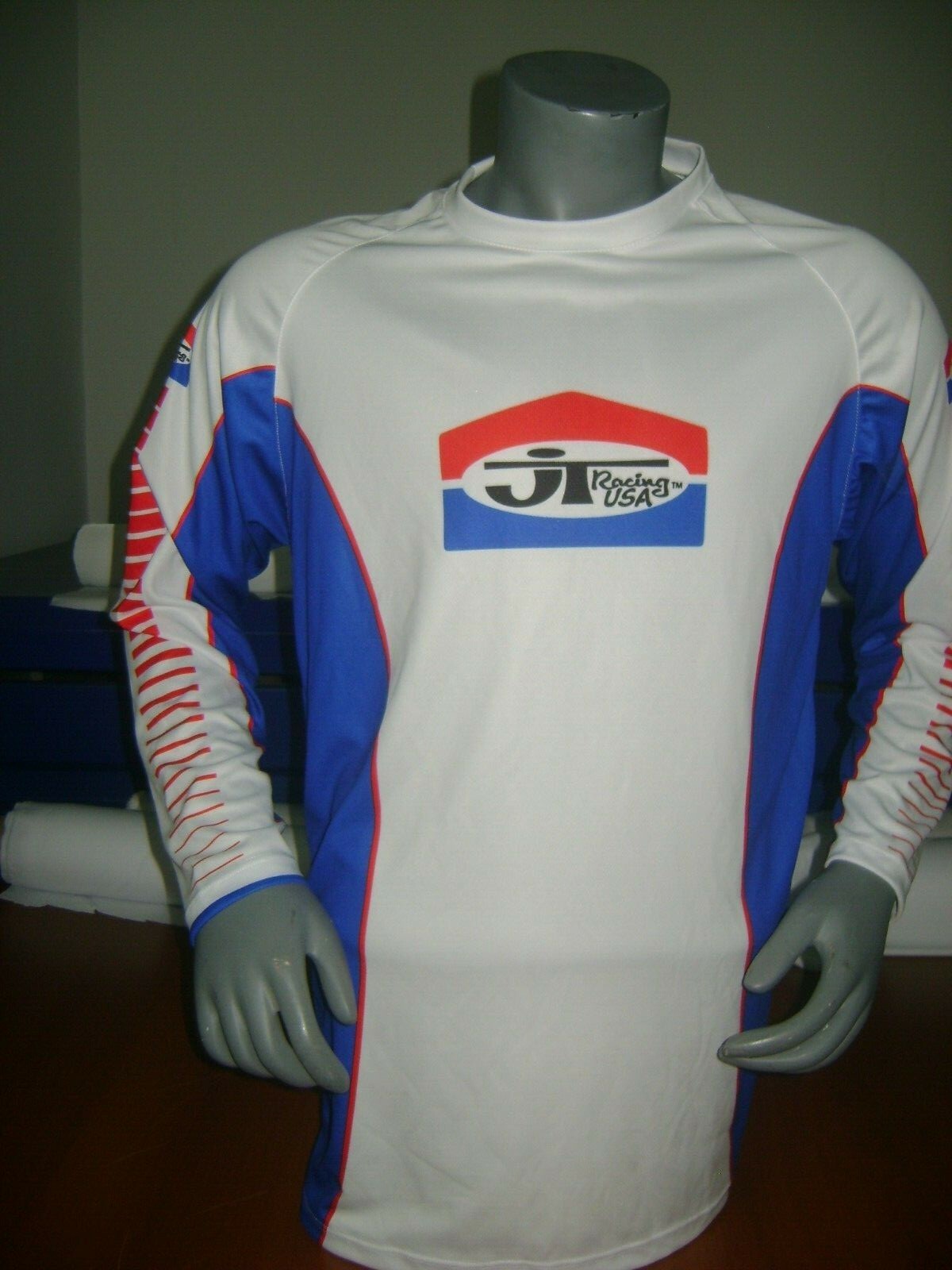JT OLD SCHOOL BIKE JERSEY CLASSIC BMX JERSEY RACE BIKE SHIRT BMX VINTAGE XL JT