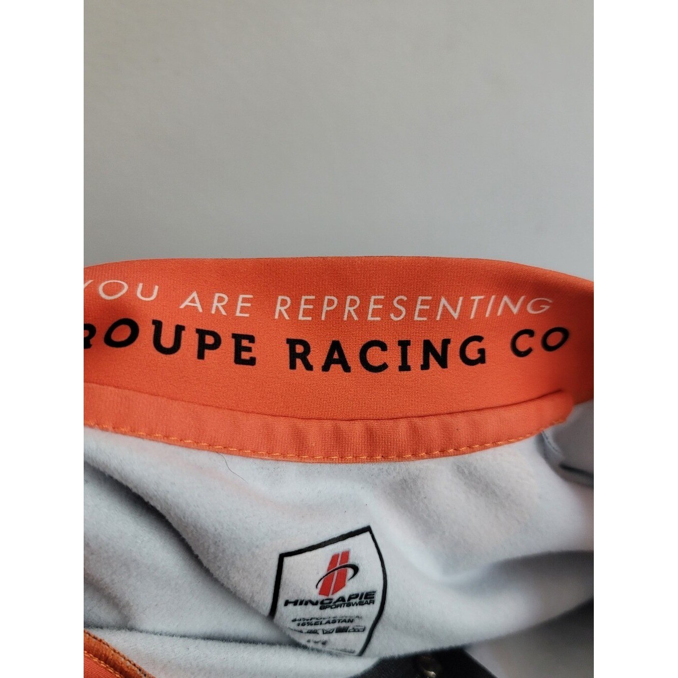 HINCAPIE Sportswear Cycling Jersey Athletic Biking Shirt 3 Pockets Troupe Medium