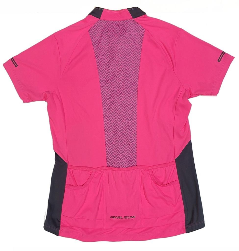 PEARL IZUMI Wmns Large ELITE ESCAPE JERSEY Hot Pink Pockets Full Zip