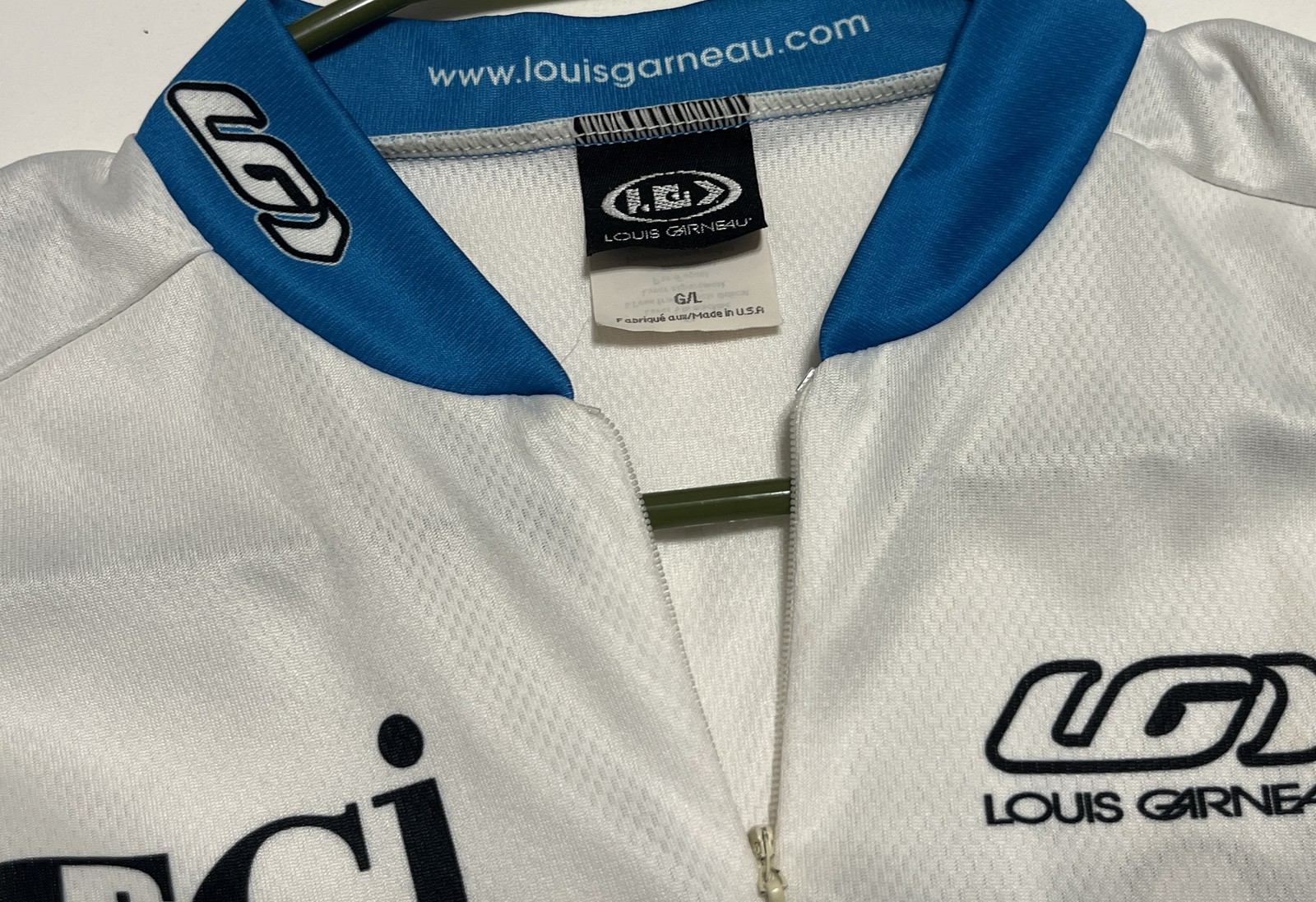 Louis Garneau ECI Memorial Hermann Cycling Jersey Men’s Large Sleeveless Bike