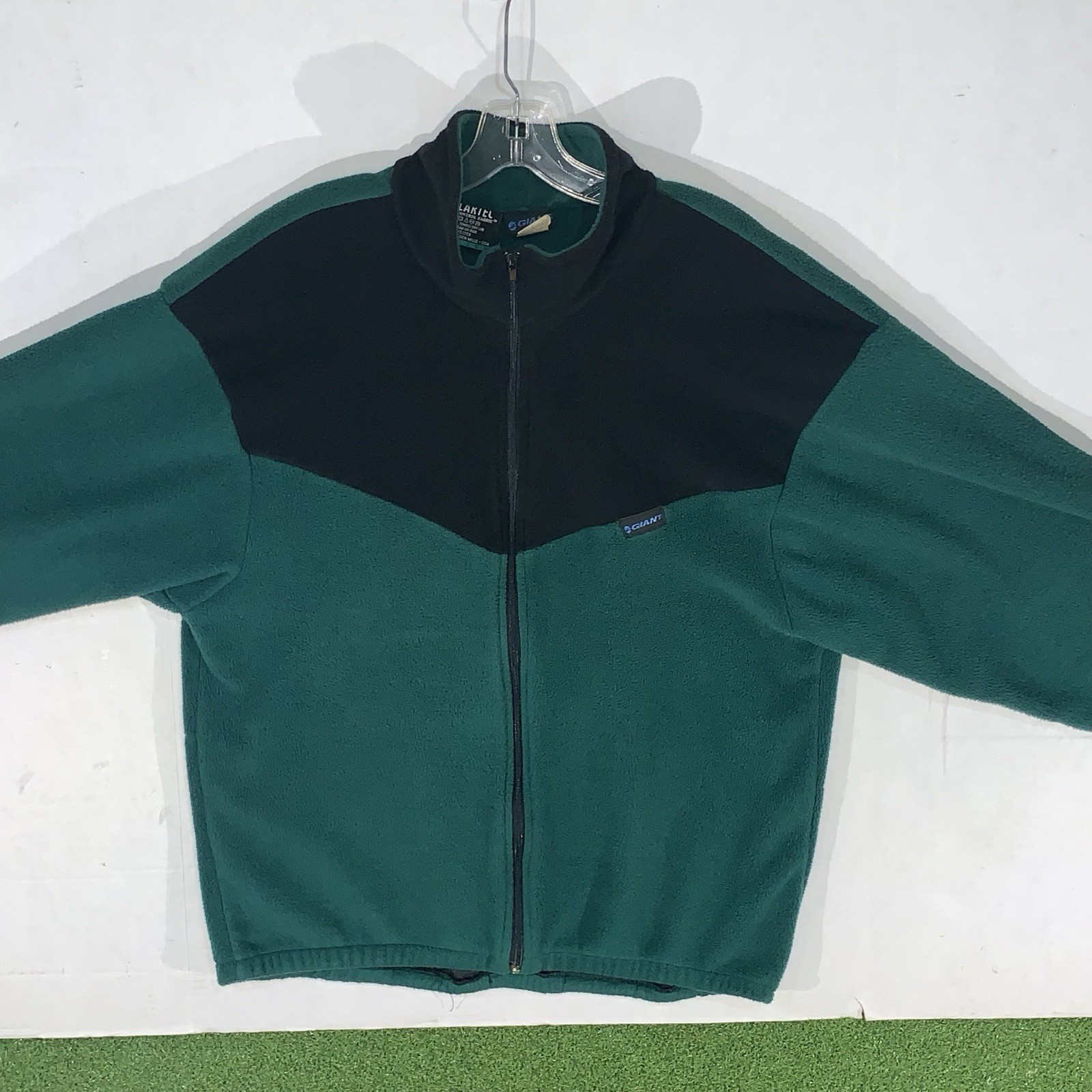 VTG Giant USA Made Polartec Full Zip Color Block Fleece Sweatshirt – XL