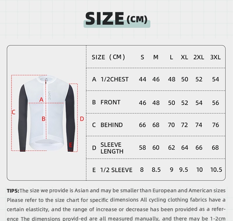 YKYW Men’s Cycling Jersey 30% Off Long Sleeve Road Bike Shirt Bicycle Jersey MTB