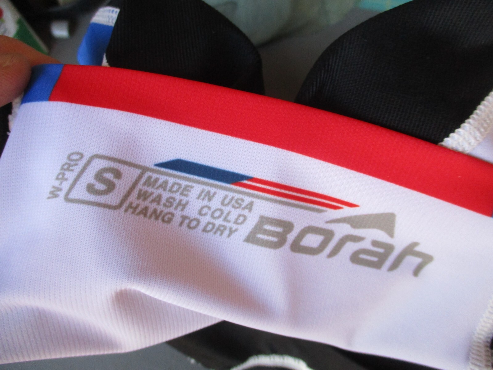 BORAH Cycling Padded Bib Shorts, Riding US made, small, Women’s? 20-28 waist