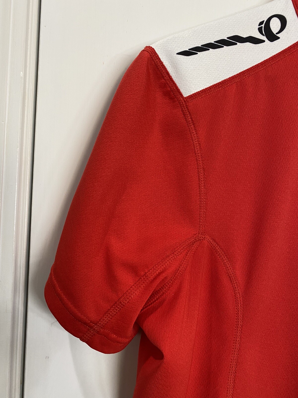 Pearl Izumi Cycling Shirt 1/2 Zip Size Large ( Pit.21 In. Length 24in.)